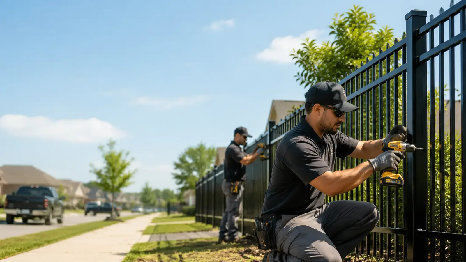 Metal Fence Installation in Farmingdale, NJ